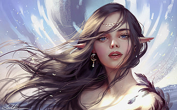 Elf , High-definition enchantment, Stunning visuals, Otherworldly charm HD wallpaper