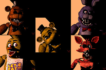 Golden Freddy (Five Nights At Freddy's), Freddy (Five Nights at Freddy's), video game, Freddy Fazbear's Pizza, Five Nights at Freddy's HD wallpaper