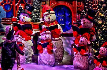Holidays, Books, Snowman, Christmas Tree, Chorus, Conductor HD wallpaper