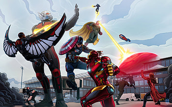 Captain America V Iron Man , captain-america, iron-man, superheroes, artwork, artist, artstation HD wallpaper