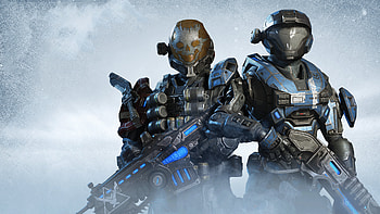 Halo Reach Kat Emile in Gears 5 HD wallpaper