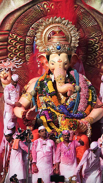 Ganpati, bappa murti HD phone wallpaper