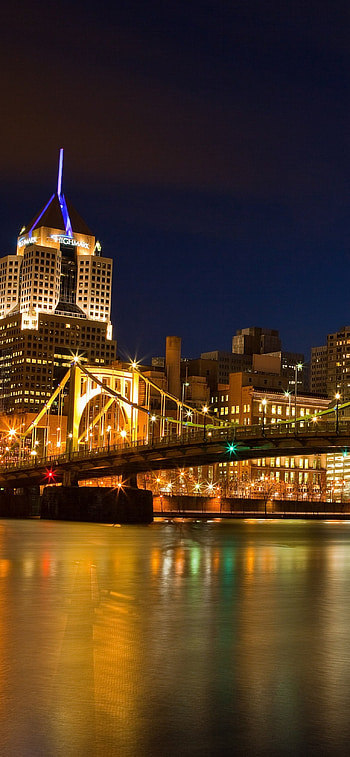 Pittsburgh bridges, Pennsylvania cityscape, 11 HD phone wallpaper