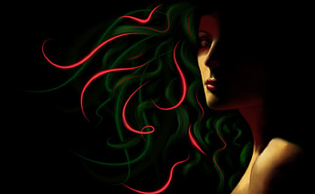 Portrait, abstract, fantasy, , girl, beauty HD wallpaper