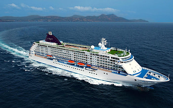 Cruise ship art, Oceanic marvel, Vacation escape, Maritime fascination HD wallpaper