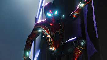 Spiderman PS4 Iron Spider Suit, spiderman-ps4, spiderman, superheroes, games, 2018-games, ps-games HD wallpaper