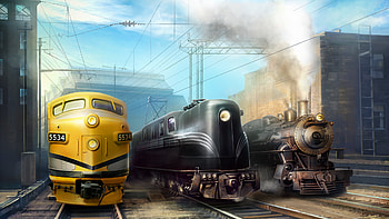 Railroad Corporation 2 : Journey Through the Railways, video game, Railroad Corporation 2, train HD wallpaper