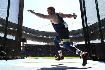 Michel Torneus, Discus Throw HD wallpaper