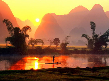 Colors of Sunset, colors, beautiful, , sunset HD wallpaper