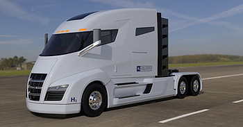 Hydrogen Semi Truck, Nikola Motor HD wallpaper