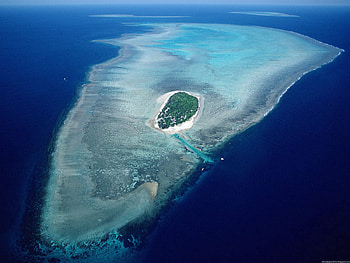 Nature, Sea, Land, Island, Stranded, Shallow, Australia HD wallpaper