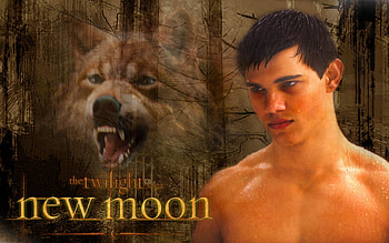 New moon , Twilight movie magic, Adorable fan art, Intriguing HD wallpaper