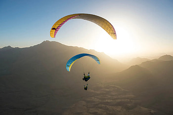 Paragliding, and , Infinity, Thrilling HD wallpaper