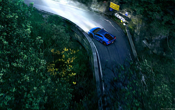 Lamborghini Huracan N Largo, lamborghini, lamborghini-huracan, cars, road, blue HD wallpaper