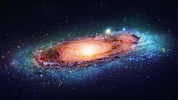 Cool Blue Space | HD wallpaper