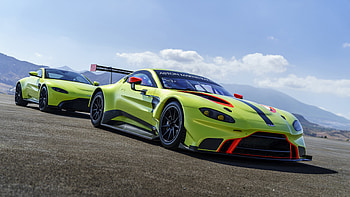 Aston martin, race cars, 2018 HD wallpaper