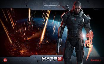 Mass Effect 3, space, game, effect 3, mass HD wallpaper
