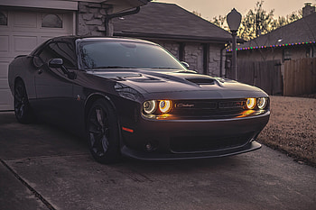 Black Dodge Challenger , dodge-challenger, dodge, cars HD wallpaper