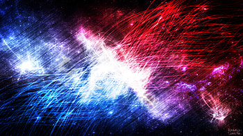 Red vs. Blue by Envius88 on DeviantArt HD wallpaper