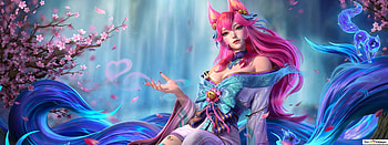 Fantasy Girl, Pink hair, Girl, Art, Fantasy HD wallpaper