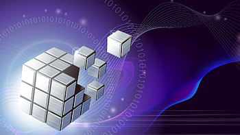 One colour Rubik's Cube One ... HD wallpaper