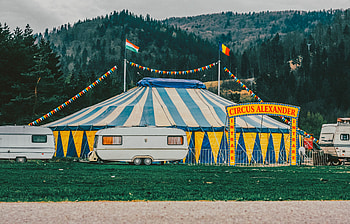 Miscellanea, Miscellaneous, Entertainment, Tent, Circus, Marquee HD wallpaper