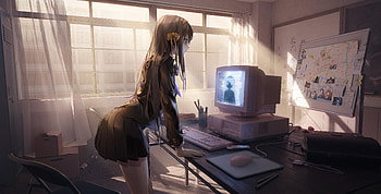 Haruhi Suzumiya HD wallpaper