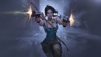 Lara Croft Tomb Raider Unleashed, tomb-raider, lara-croft, artwork, art, digital-art, games, video-games, artstation HD wallpaper