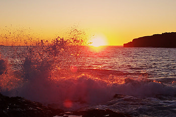 Past the point of rescue, tranquility, oceans, rescue, point, beautiful, nature HD wallpaper