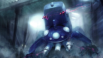 Ghost in the Shell, Ghost Concept, Blue Live , Animated HD wallpaper