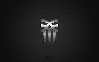 Fenchurch logo, silver shiny logo, Fenchurch metal emblem, gray carbon fiber texture, Fenchurch, brands, creative art, Fenchurch emblem HD wallpaper