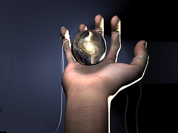 Life's Destiny, globes, life, graphy, hands, spheres HD wallpaper