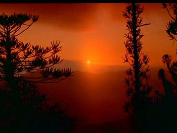 THE LAST SUNSET FOR THE DINOSAURS, to the world, time to say good bye HD wallpaper