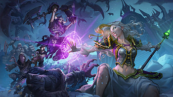 Knights of the Frozen Throne, Epic battles, Frozen wastelands, Legendary heroes HD wallpaper