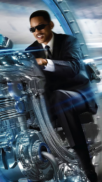 Men In Black, Interstellar adventure, Will Smith's wit, Blockbuster hit HD phone wallpaper