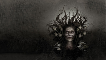 Medusa, horror, , hair, witch HD wallpaper