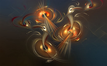 Abstract, Feather, Patterns, Shine, Light, Lines, Form, Paints HD wallpaper