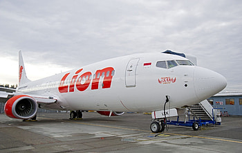 Lion Air, 737 aircraft, Boeing Field, Seattle HD wallpaper