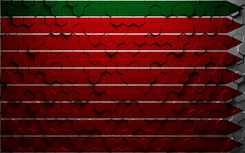 Flag of Zamora, honeycomb art, Zamora hexagons flag, Zamora 3d hexagons art, Zamora flag HD wallpaper