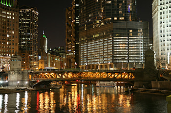 Cities, Building, Reflection, Skyscrapers, Bridge, Reflections HD wallpaper