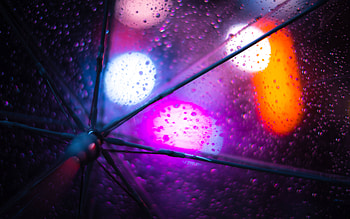 Rain Umbrella , rain, umbrella, long-exposure, graphy HD wallpaper