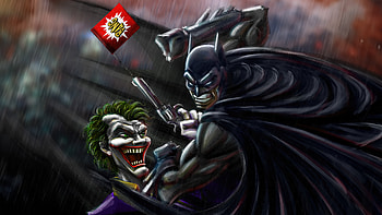 Batman Vs Joker , batman, joker, superheroes, artist, artwork, digital-art, artstation HD wallpaper