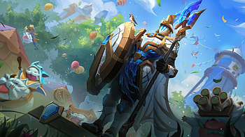 Pantheon Turret Cosplay LoL Skin, Mobile Game, League Of Legends: Wild Rift, Pantheon (League Of Legends) HD wallpaper