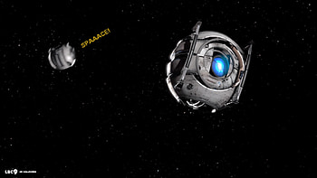 outer space portal 2 HD wallpaper