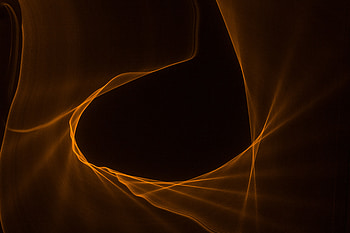 Orange Flare Circle , abstract, artist, artwork, digital-art HD wallpaper