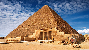 Great Pyramid of Giza, Cairo (Egypt) HD wallpaper