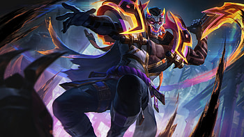 Pyke Inkshadow Skin LoL Splash Art, Video Game, League Of Legends, Pyke (League Of Legends) HD wallpaper