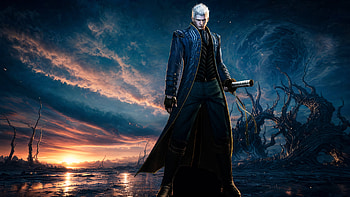 Vergil — Devil May Cry : Silent Swordmaster, Vergil (Devil May Cry), Swordsman, Video Game HD wallpaper