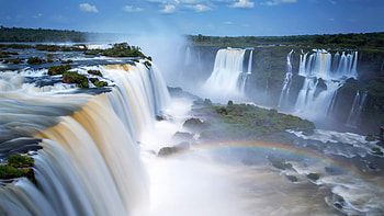 Iguazu Falls, Brazil HD wallpaper