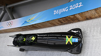 Jamaican bobsled team 2022 Olympics HD wallpaper